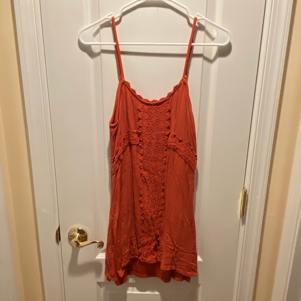 Orange dress